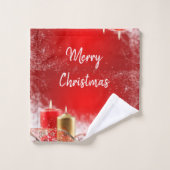 Suzanne Elizabeth Christmas Collection Badhandtuch Set (Waschlappen)