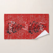 Suzanne Elizabeth Christmas Collection Badhandtuch Set (Handtuch)