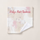 Suzanne Elizabeth Christmas Collection Badhandtuch Set (Waschlappen)