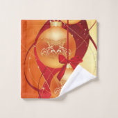 Suzanne Elizabeth Christmas Collection Badhandtuch Set (Waschlappen)
