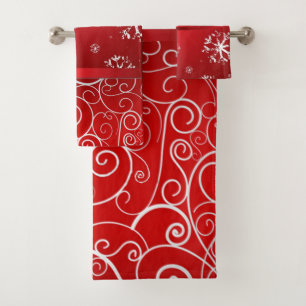 Suzanne Elizabeth Christmas Collection Badhandtuch Set