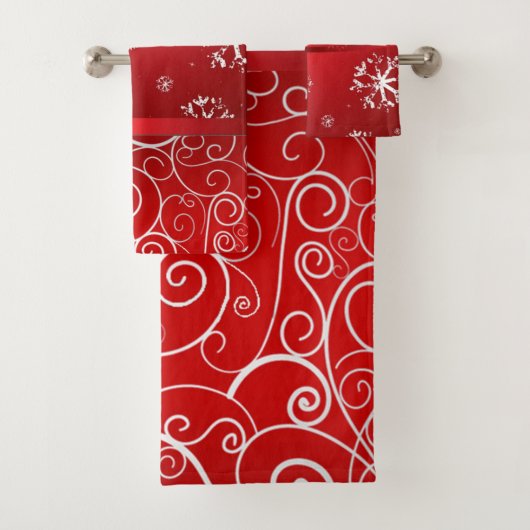 Suzanne Elizabeth Christmas Collection Badhandtuch Set (Insitu)