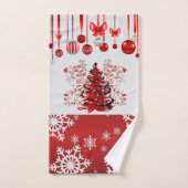 Suzanne Elizabeth Christmas Collection Badhandtuch Set (Handtuch)