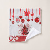 Suzanne Elizabeth Christmas Collection Badhandtuch Set (Waschlappen)