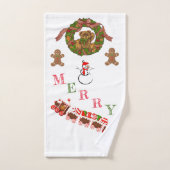 SUZANNE ELIZABETH CHRISTMAS COLLECTION BADHANDTUCH SET (Handtuch)