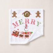 SUZANNE ELIZABETH CHRISTMAS COLLECTION BADHANDTUCH SET (Waschlappen)