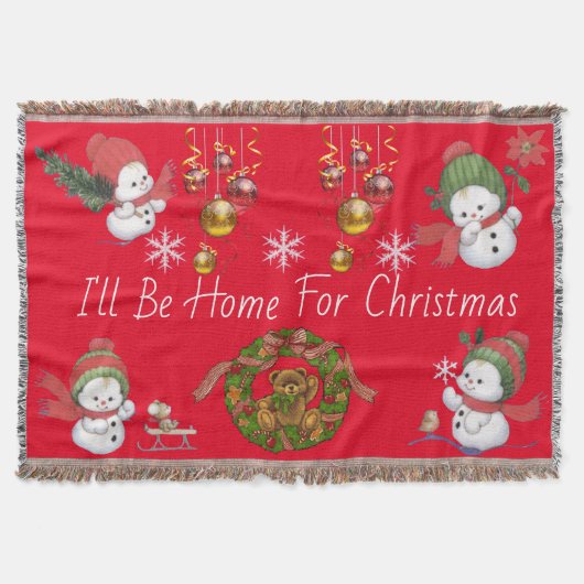 Suzanne Elizabeth Christmas Collection Decke (Vorderseite)