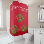 SUZANNE ELIZABETH CHRISTMAS COLLECTION DUSCHVORHANG (Beispiel)