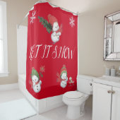 SUZANNE ELIZABETH CHRISTMAS COLLECTION - DUSCHVORHANG (Beispiel)