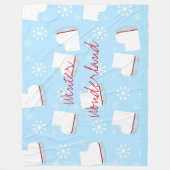 SUZANNE ELIZABETH CHRISTMAS COLLECTION FLEECEDECKE (Vorderseite)