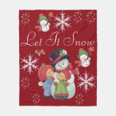 Suzanne Elizabeth Christmas Collection Fleecedecke (Vorderseite)