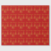 Suzanne Elizabeth Christmas Collection Geschenkpapier (Flach)
