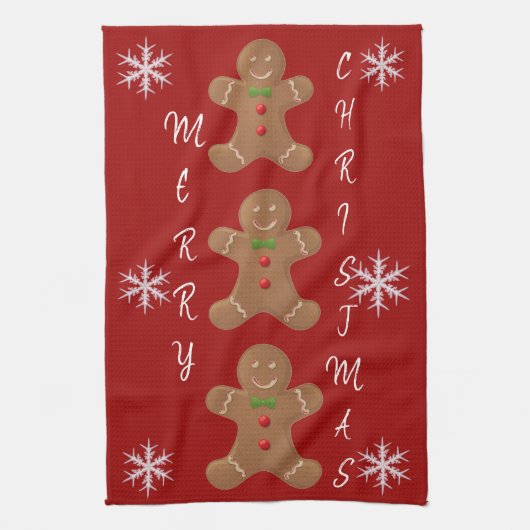 Suzanne Elizabeth Christmas Collection Geschirrtuch (Vertikal)