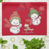 Suzanne Elizabeth Christmas Collection Geschirrtuch (Gefaltet)