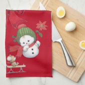 Suzanne Elizabeth Christmas Collection Geschirrtuch (Viertel Falte)