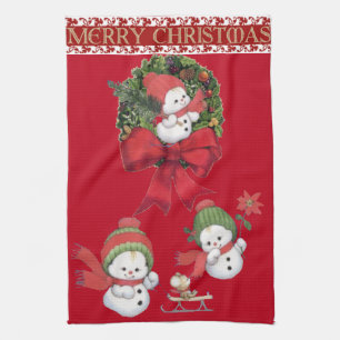 Suzanne Elizabeth Christmas Collection Geschirrtuch