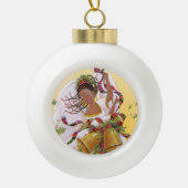 SUZANNE ELIZABETH CHRISTMAS COLLECTION KERAMIK Kugel-Ornament (Vorderseite)
