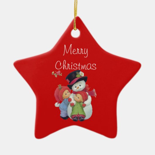 Suzanne Elizabeth Christmas Collection Keramik Ornament (Vorne)