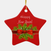 Suzanne Elizabeth Christmas Collection Keramik Ornament (Hinten)