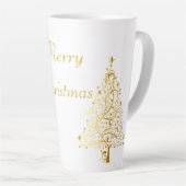 Suzanne Elizabeth Christmas Collection - Latte Tas Milchtasse (Rechte Ecke)