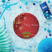 Suzanne Elizabeth Christmas Collection Paper Plate Pappteller (Party)