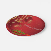 Suzanne Elizabeth Christmas Collection Paper Plate Pappteller (Schrägansicht)