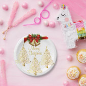 Suzanne Elizabeth Christmas Collection Paper Plate Pappteller (Party)