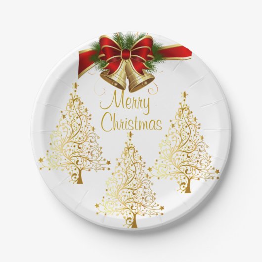 Suzanne Elizabeth Christmas Collection Paper Plate Pappteller (Vorderseite)
