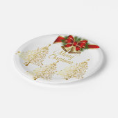 Suzanne Elizabeth Christmas Collection Paper Plate Pappteller (Schrägansicht)