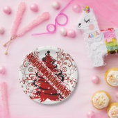 Suzanne Elizabeth Christmas Collection Pappteller (Party)