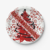 Suzanne Elizabeth Christmas Collection Pappteller (Vorderseite)