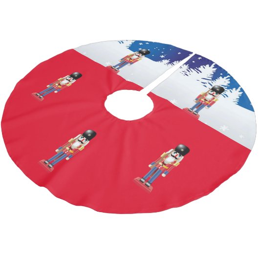 Suzanne Elizabeth Christmas Collection Polyester Weihnachtsbaumdecke (Schrägansicht)