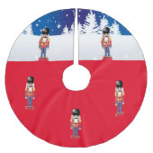 Suzanne Elizabeth Christmas Collection Polyester Weihnachtsbaumdecke (Vorderseite)