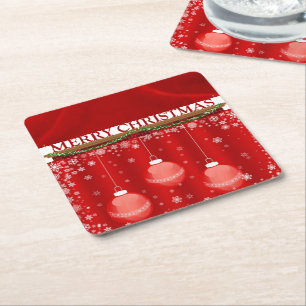 SUZANNE ELIZABETH CHRISTMAS COLLECTION RECHTECKIGER PAPPUNTERSETZER
