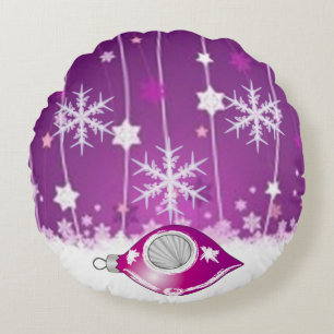 Suzanne Elizabeth Christmas Collection Rundes Kissen