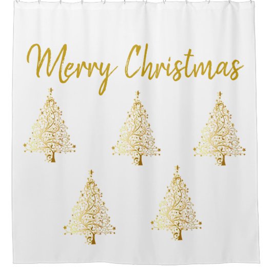 SUZANNE ELIZABETH CHRISTMAS COLLECTION SHOWER CURT DUSCHVORHANG (Vorderseite)