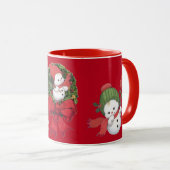 Suzanne Elizabeth Christmas Collection Tasse (VorderseiteRechts)