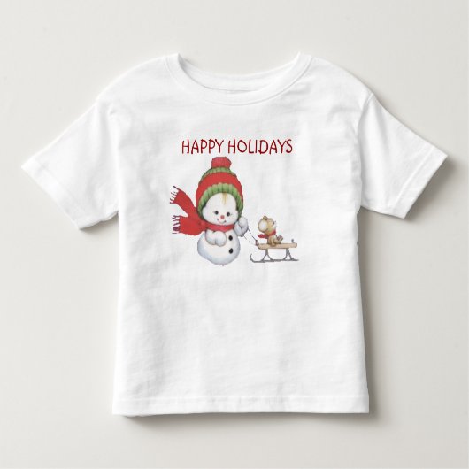 SUZANNE ELIZABETH CHRISTMAS COLLECTION TODDLER T-S KLEINKIND T-SHIRT (Vorderseite)