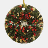 Suzanne Elizabeth Christmas Collection - Urlaub Keramik Ornament (Vorne)