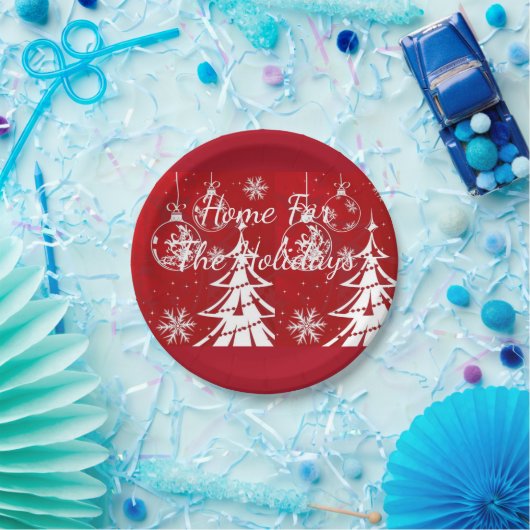 Suzanne Elizabeth Christmas Collection - Urlaub Pappteller (Party)