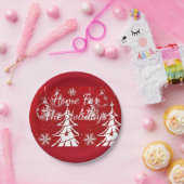 Suzanne Elizabeth Christmas Collection - Urlaub Pappteller (Party)