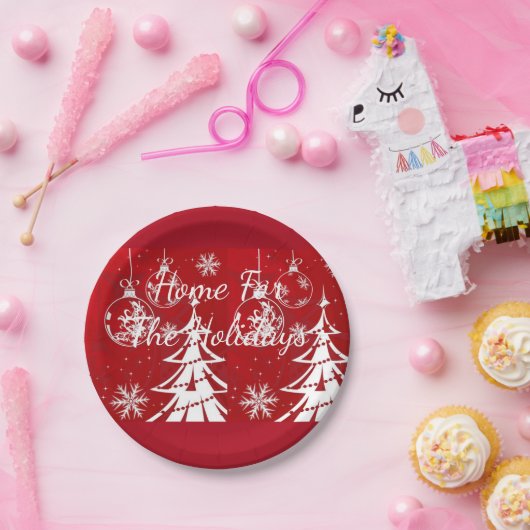 Suzanne Elizabeth Christmas Collection - Urlaub Pappteller (Party)