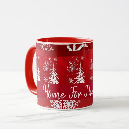 SUZANNE ELIZABETH CHRISTMAS COLLECTION - Urlaub Tasse (Vorderseite Links)