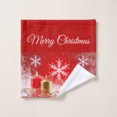 SUZANNE ELIZABETH CHRISTMAS SAMMLUNG BAD TOWEL BADHANDTUCH SET (Waschlappen)