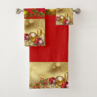 SUZANNE ELIZABETH CHRISTMAS SAMMLUNG BAD TOWEL