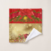 SUZANNE ELIZABETH CHRISTMAS SAMMLUNG BAD TOWEL BADHANDTUCH SET (Waschlappen)