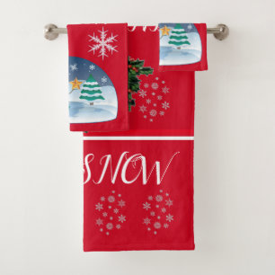 SUZANNE ELIZABETH CHRISTMAS SAMMLUNG BAD TOWEL BADHANDTUCH SET
