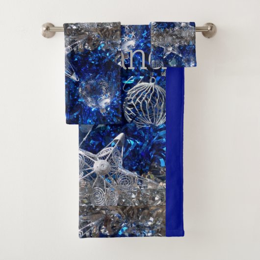 Suzanne Elizabeth Weihnachtsfeiertag Badhandtuch Set (Insitu)