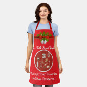 Suzanne Elizabeth Weihnachtskollektion:Damen Schürze (Getragen)