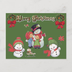 SUZANNE ELIZABETH WEIHNACHTSKOLLEKTION FEIERTAGSPOSTKARTE